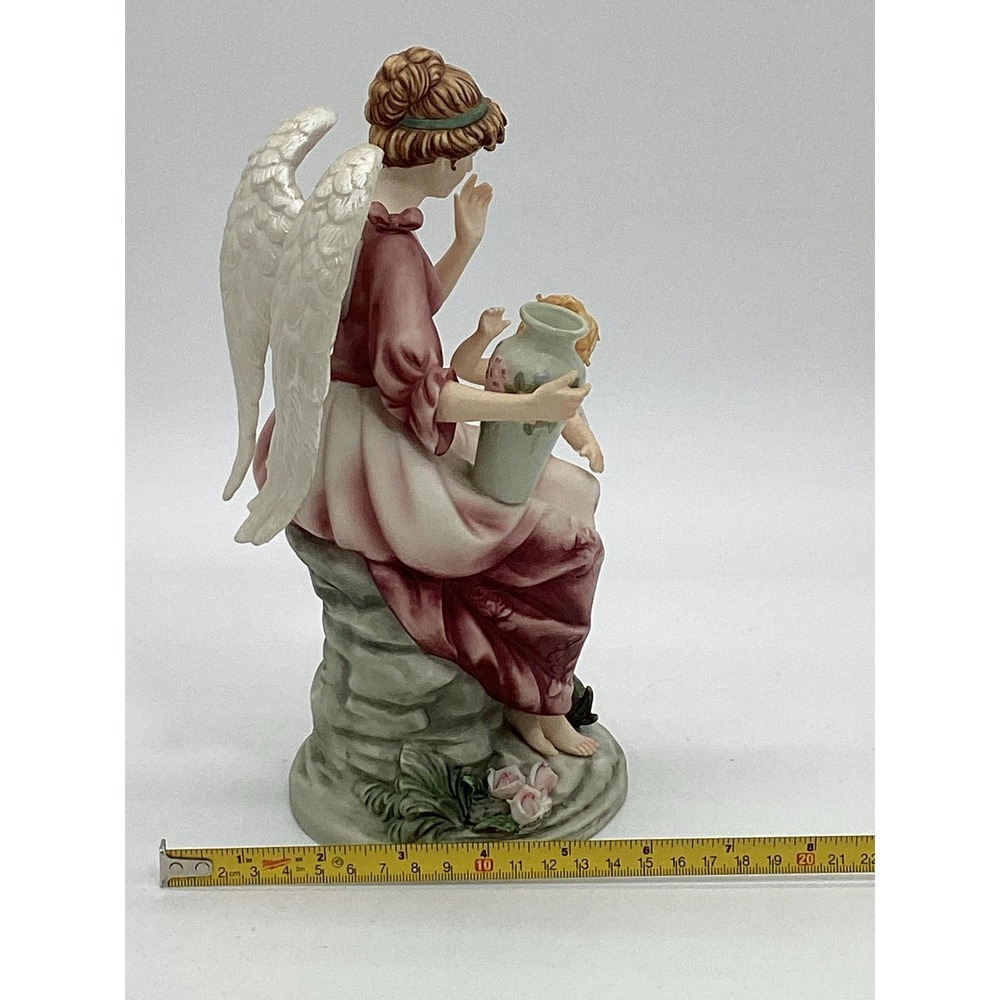 Grandeur Noel Porcelain Angel; Figurine Christmas & Holiday Decor (CAB-1014) - Picture 16 of 17